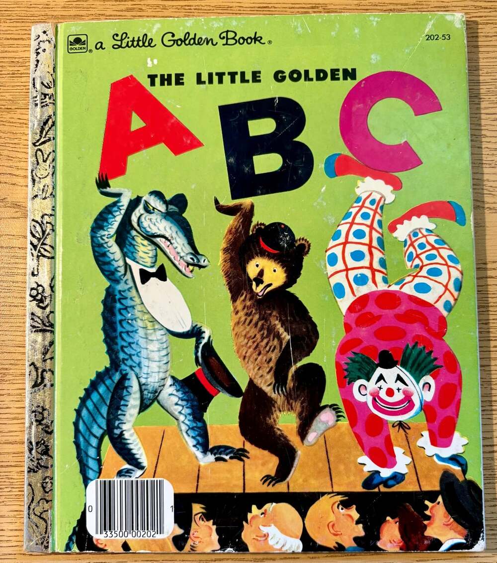Vintage 1979 Little Golden Book – ABC